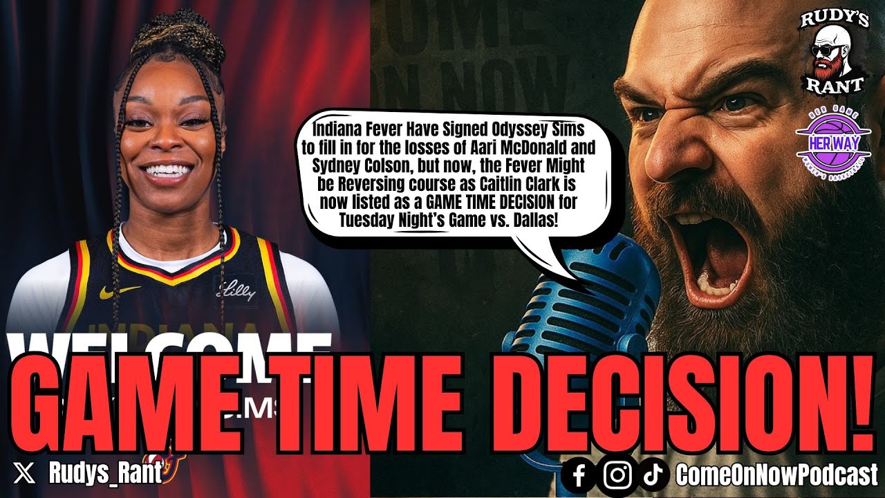 Indiana Fever Signs Odyssey Sims as Caitlin Clark is Listed as QUESTIONABLE Despite No Practice!